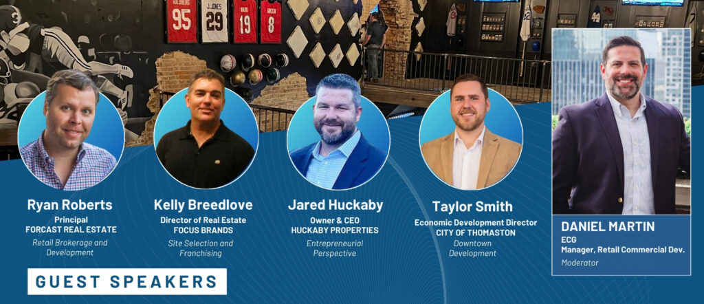 Speakers at the Spring Retail Roundtable Discussion