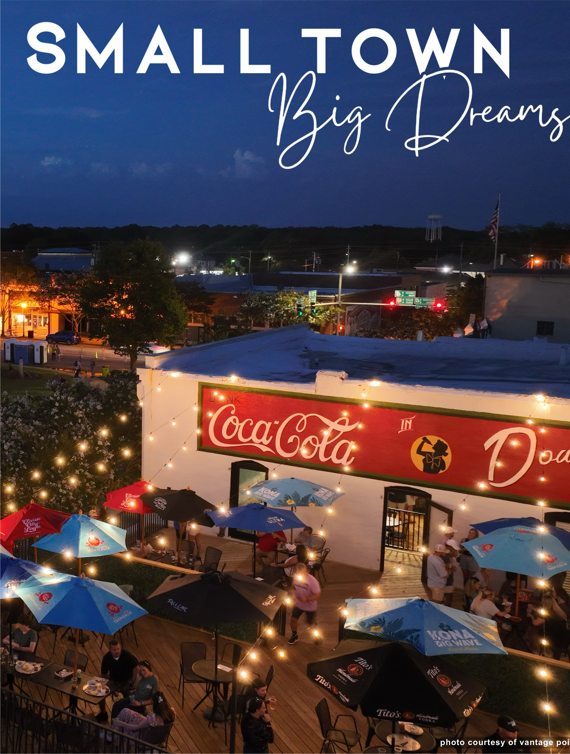 Small Town Big Dreams magazine-inspired feature